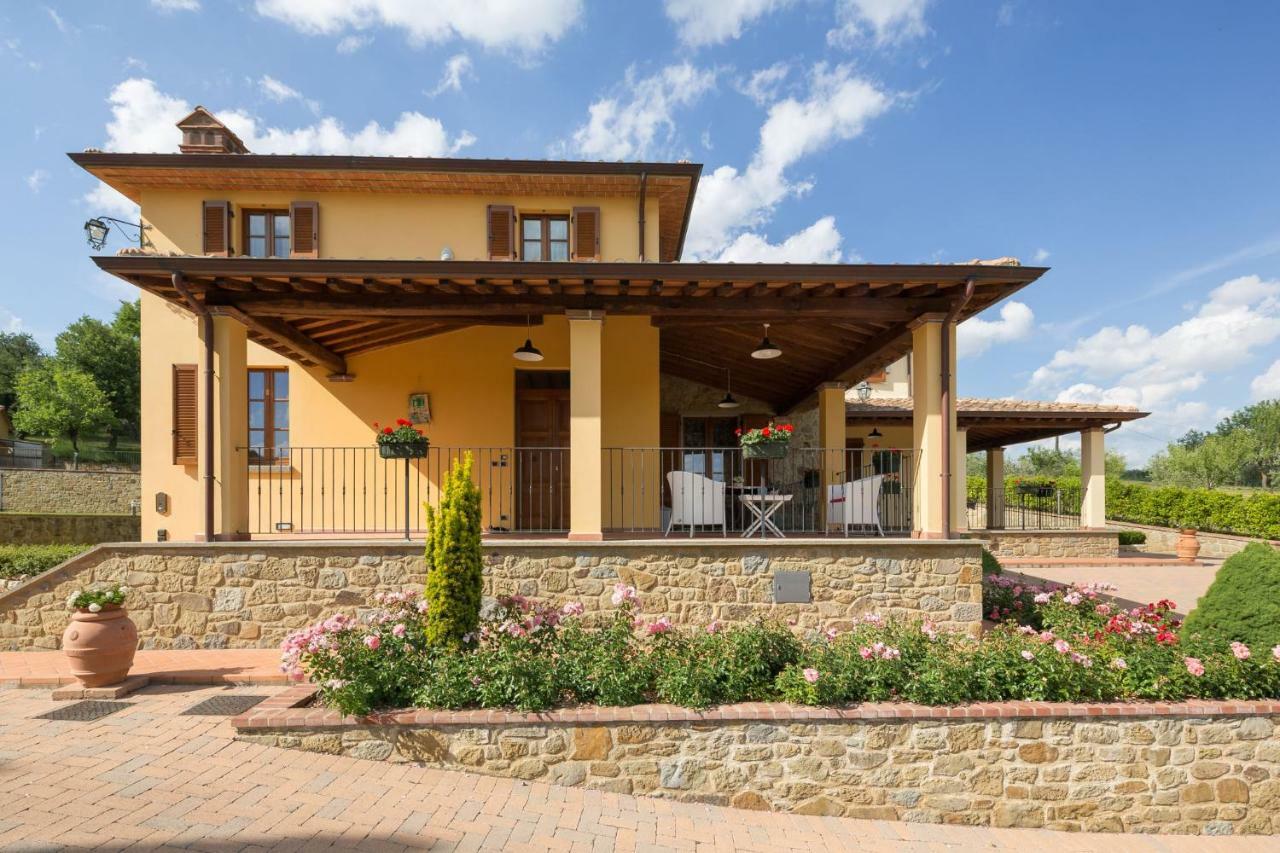 アレッツォ Poggio Pellicciaiaヴィラ エクステリア 写真